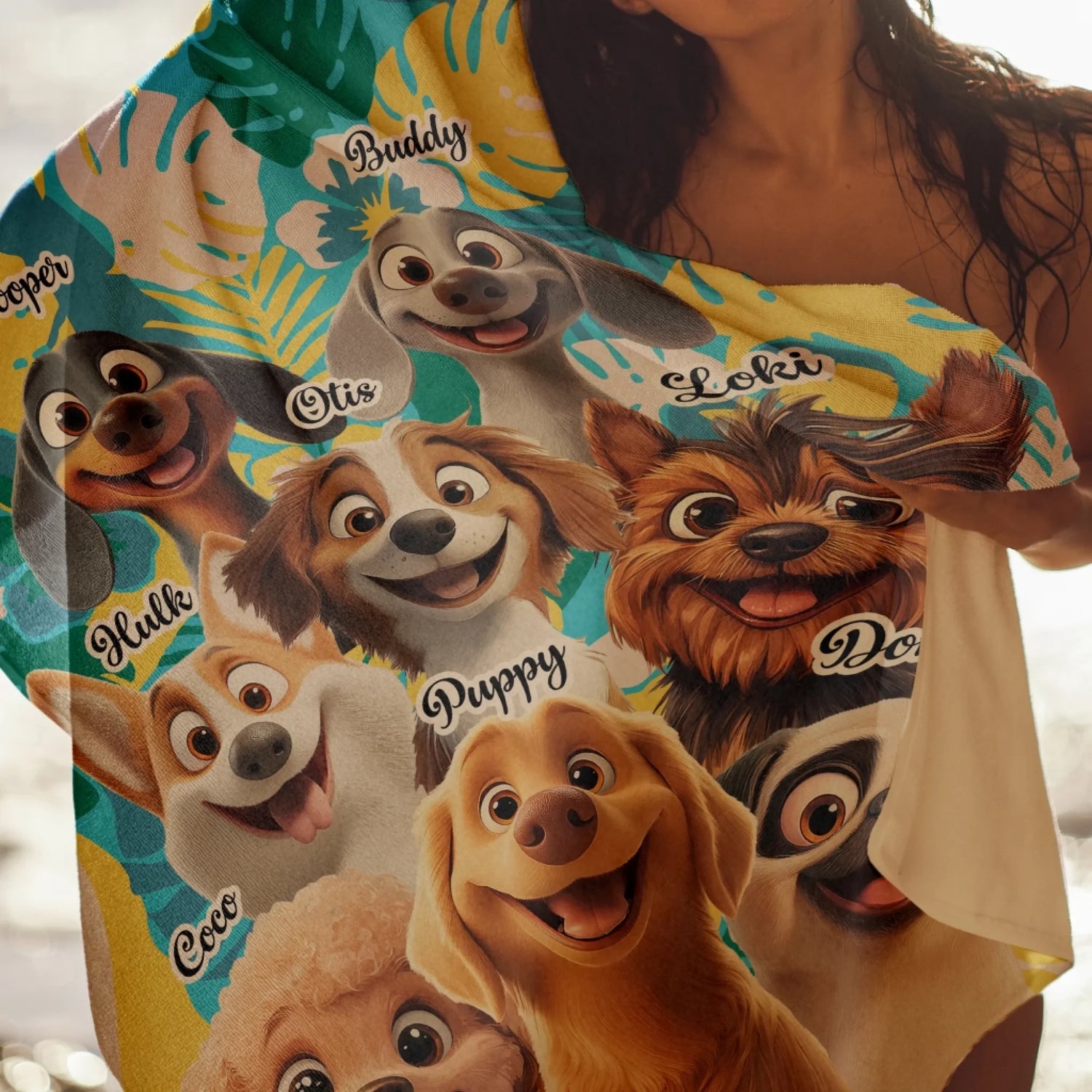 Summer-With-Dog-Personalized-Quick-Dry-Beach-Towel_4