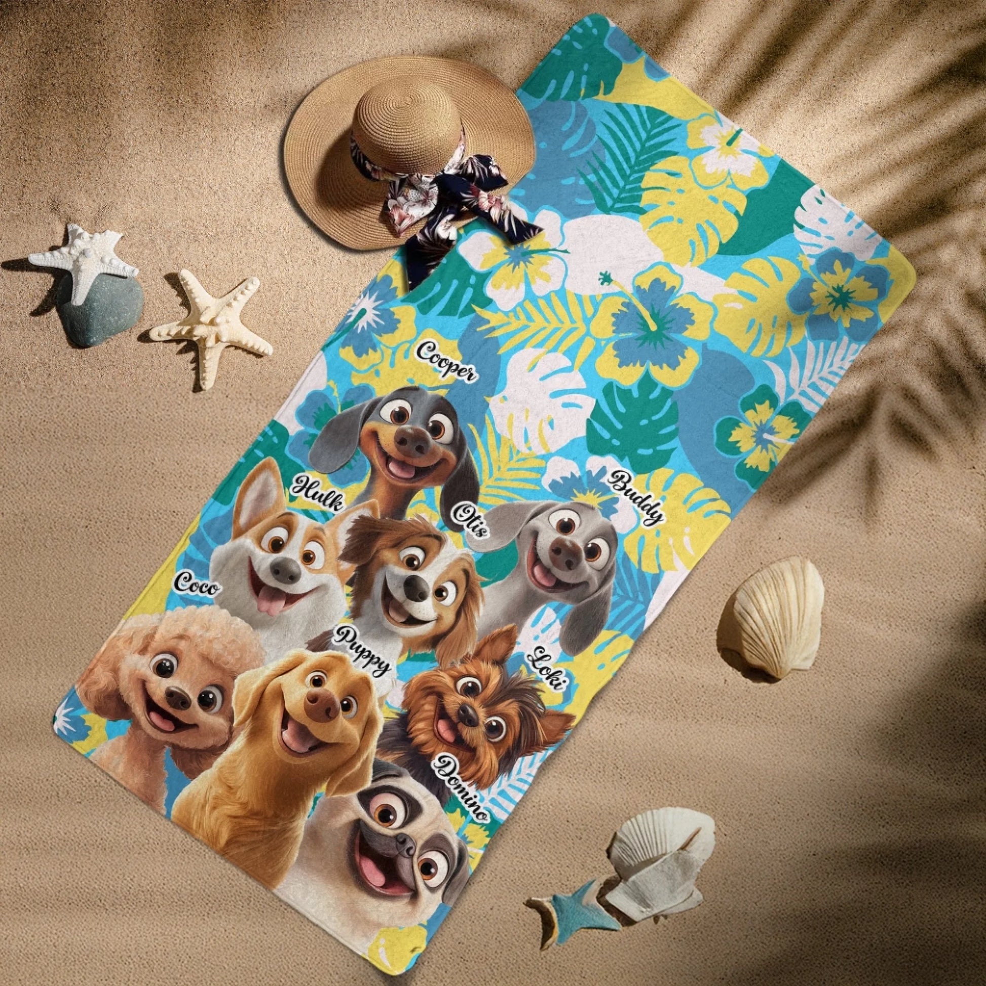 Summer-With-Dog-Personalized-Quick-Dry-Beach-Towel_5