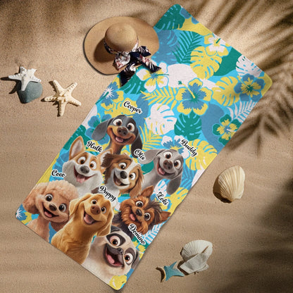 Summer-With-Dog-Personalized-Quick-Dry-Beach-Towel_5