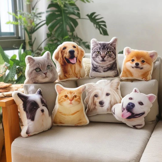 Pets Şekilli Yastık Kafa